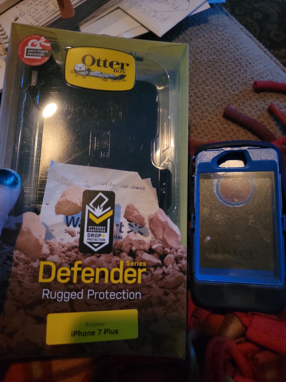 OtterBox Defender Series Rugged Protection Case for iPhone 7 Plus - Black